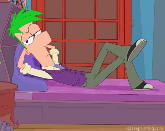 Ferb Fletcher Phineas And Ferb Paint By Numbers.jpg
