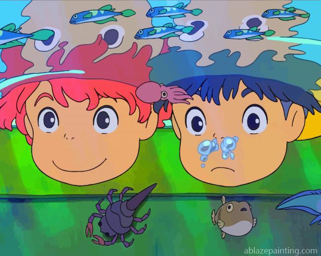 Fish Ponyo Cartoon Paint By Numbers.jpg