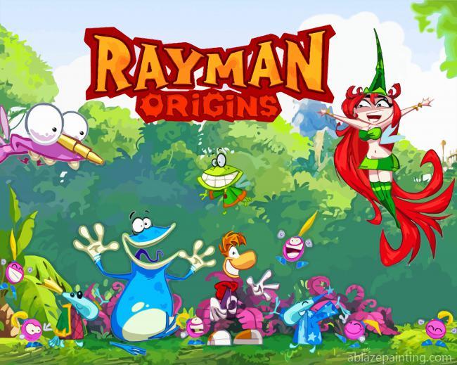 Rayman Origins Poster Paint By Numbers.jpg