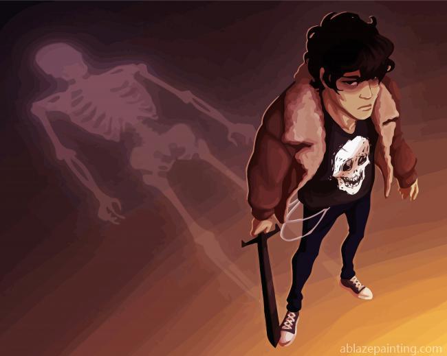 Nico Di Angelo And Skeleton Shadow Paint By Numbers.jpg