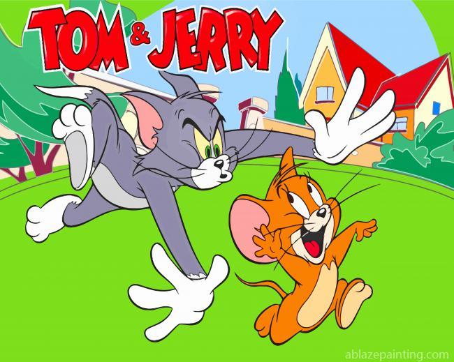 Tom Cat And Jerry Mouse Paint By Numbers.jpg