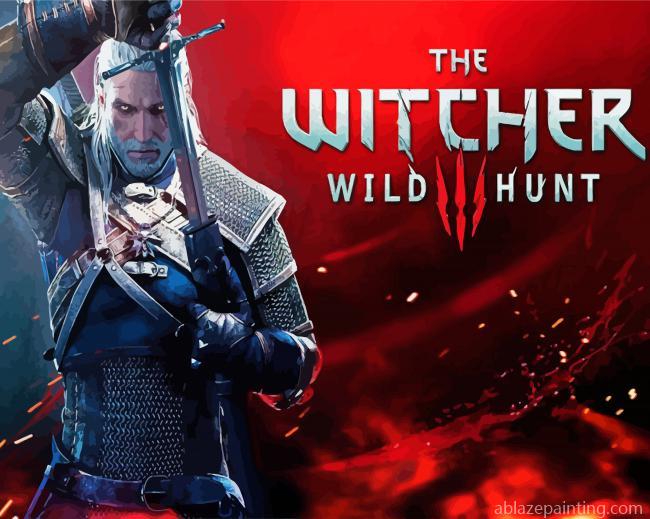 The Witcher Wild Hunt Game Poster Paint By Numbers.jpg