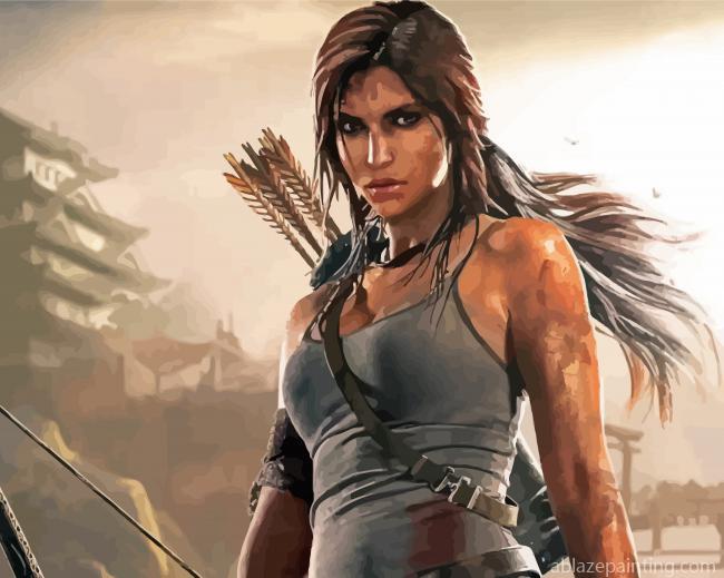 Tomb Raider Lara Croft Paint By Numbers.jpg
