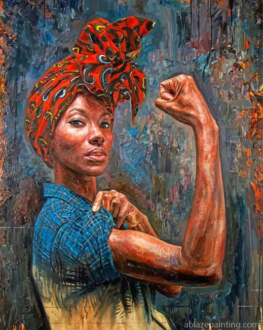 African Woman Power Paint By Numbers.jpg