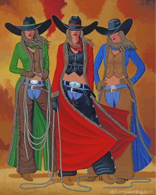 Cowgirls Paint By Numbers.jpg