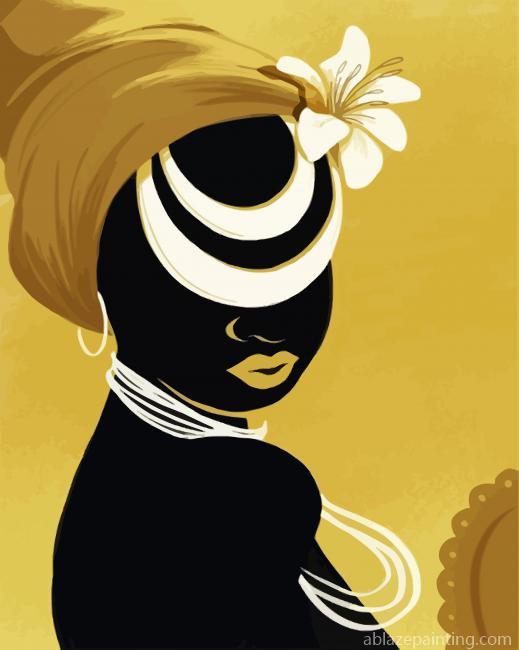 Aesthetic Black Lady Paint By Numbers.jpg