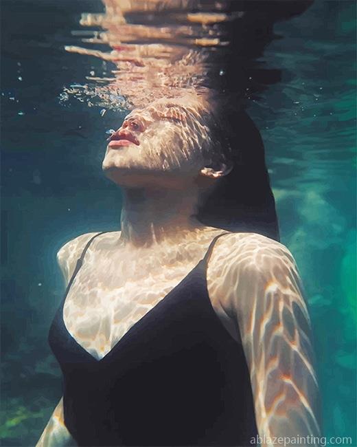 Woman Under Water New Paint By Numbers.jpg