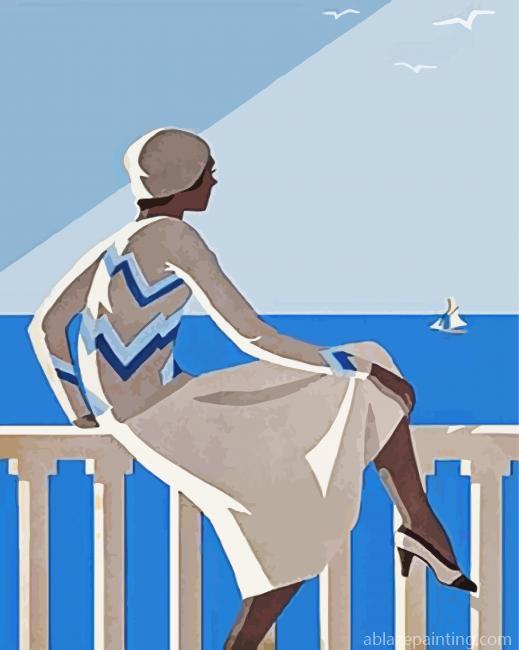 Deco Lady Illustration Paint By Numbers.jpg