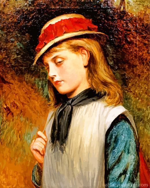 A Young Girl Charles Sillem Paint By Numbers.jpg