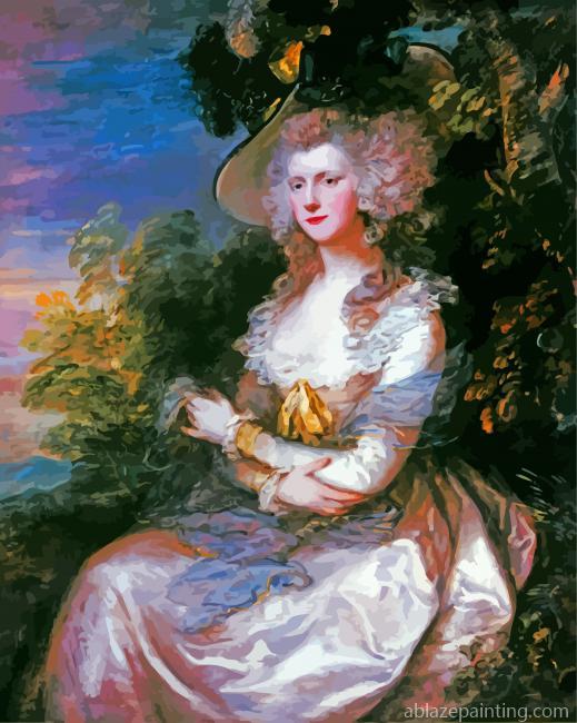 Bildnis Mrs Thomas Hibbert Gainsborough Paint By Numbers.jpg