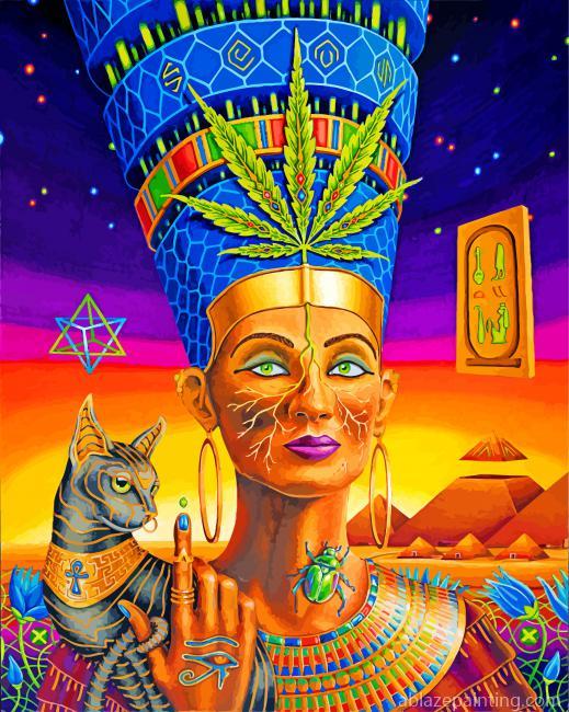 Goddess Nefertiti Paint By Numbers.jpg