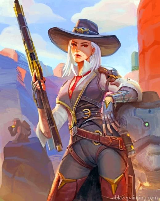 Ashe Overwatch Women Paint By Numbers.jpg