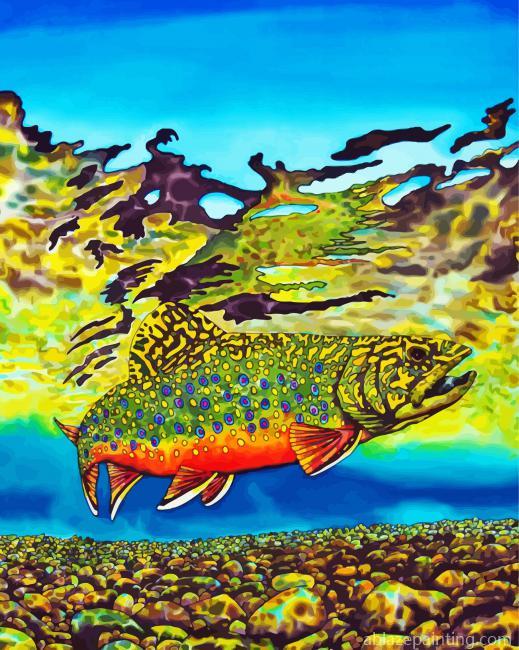 Brook Trout Fish Art Paint By Numbers.jpg