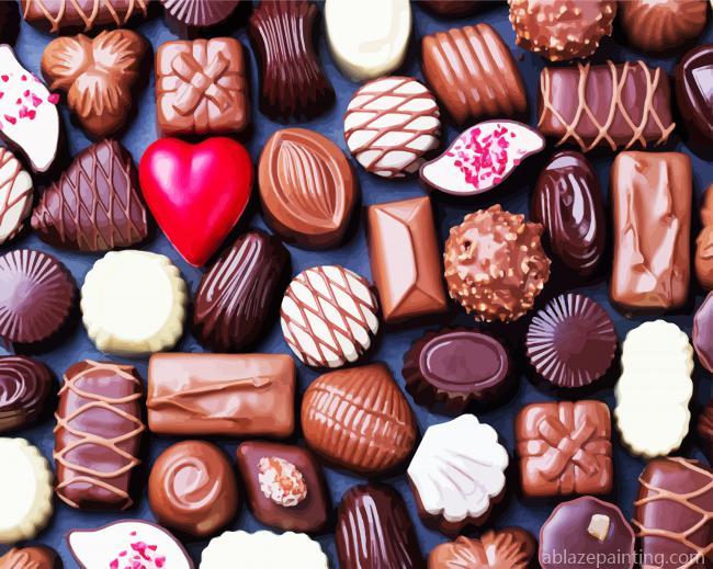 Sweets Chocolates Paint By Numbers.jpg