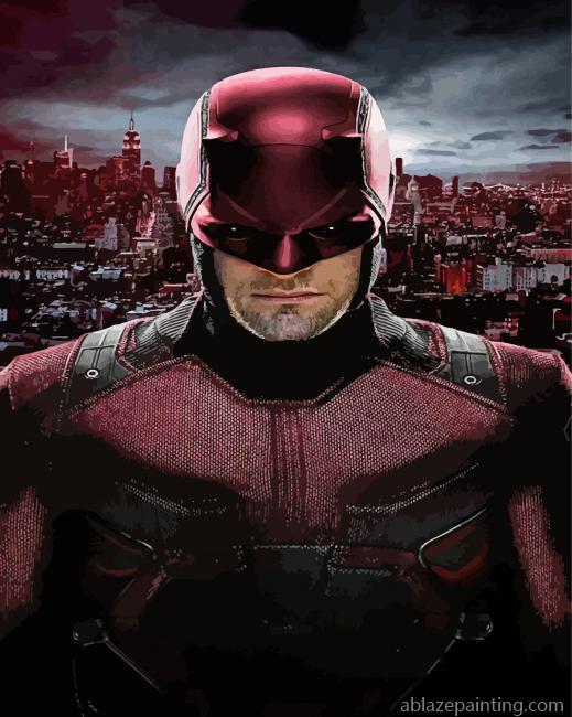 Daredevil Character Paint By Numbers.jpg