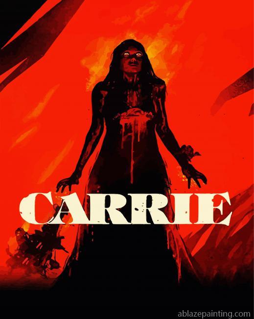 Carrie Movie Poster Paint By Numbers.jpg