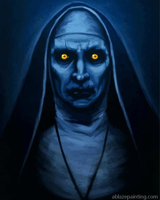 Scary Demon Nun Paint By Numbers.jpg
