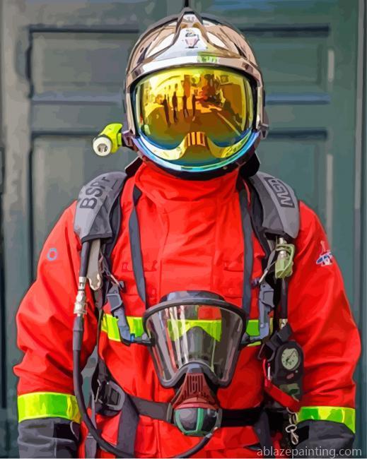 Aesthetic Firefighter Hero Paint By Numbers.jpg