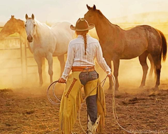 Cowgirl In Chaps New Paint By Numbers.jpg