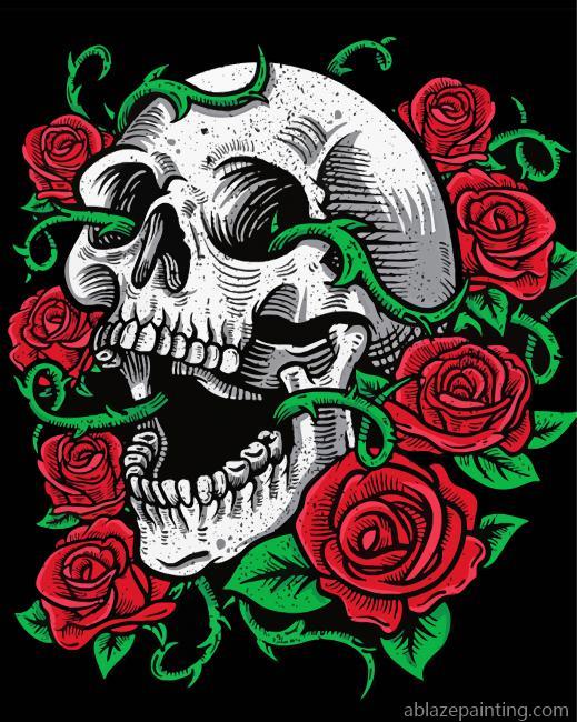 Roses Skull Paint By Numbers.jpg