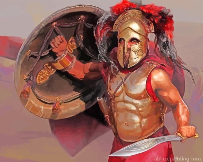 Greek Spartans Warrior Paint By Numbers.jpg