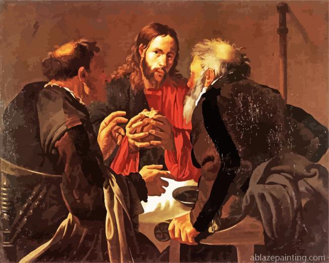 Supper At Emmaus Art Paint By Numbers.jpg