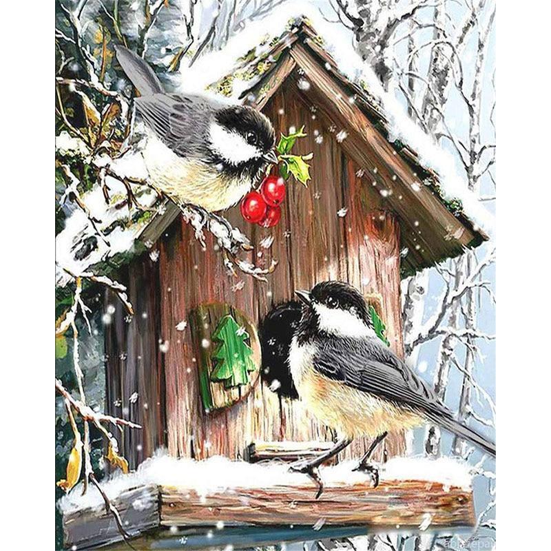 Birds In Snow Paint By Numbers.jpg