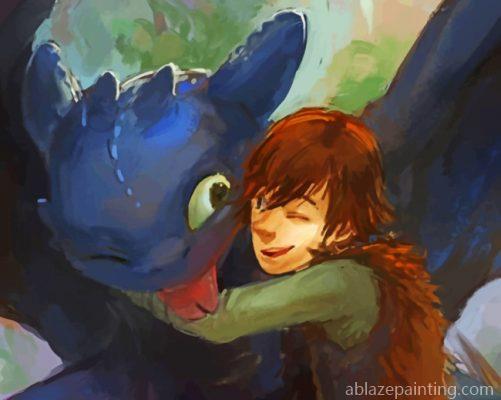 Hiccup How To Train Your Dragon Paint By Numbers.jpg