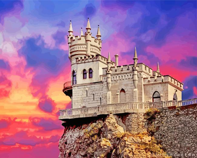 Swallows Nest Castle Paint By Numbers.jpg