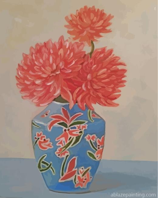 Chrysanthemum In Vase Paint By Numbers.jpg