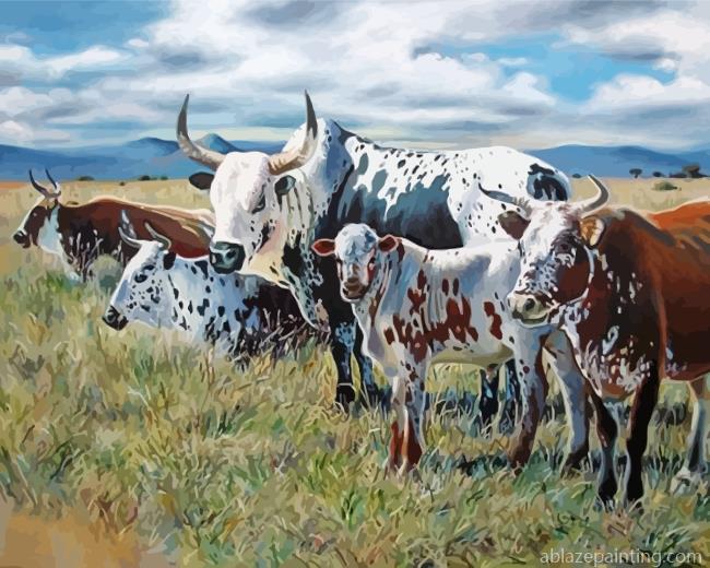 South Africa Nguni Paint By Numbers.jpg