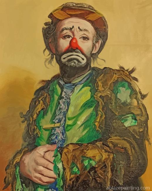 Sad Clown Emmett Kelly Paint By Numbers.jpg