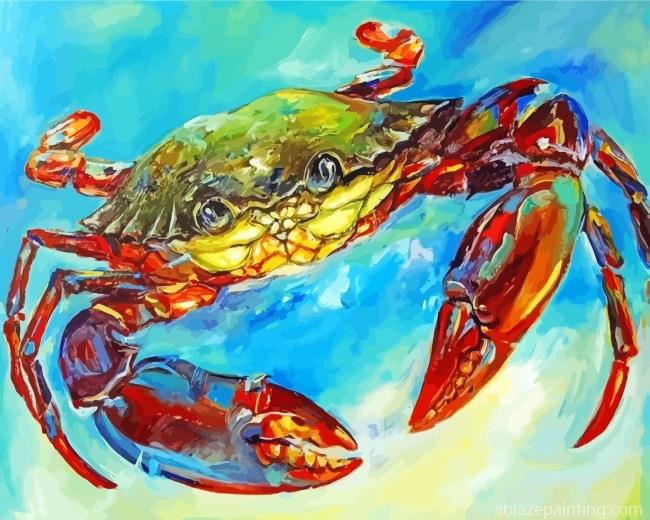 Colorful Crab Art Paint By Numbers.jpg