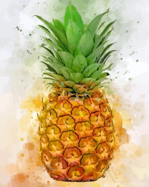 Aesthetic Pineapple Paint By Numbers.jpg