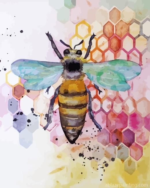 Bee Art Paint By Numbers.jpg