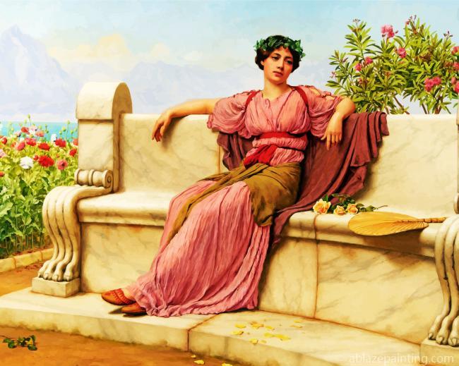Tranquillity William Godward Paint By Numbers.jpg