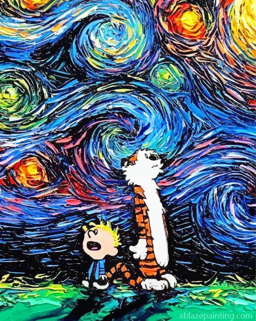 Starry Night Calvin And Hobbes Paint By Numbers.jpg