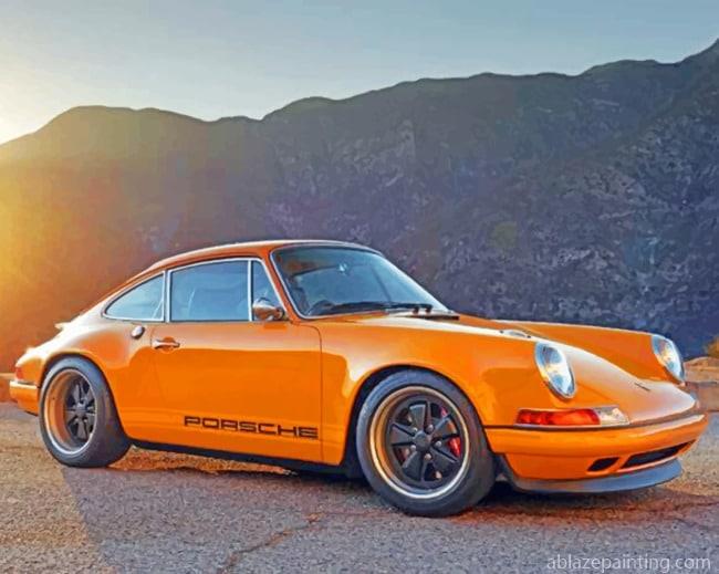 Orange Porsche 911 Paint By Numbers.jpg