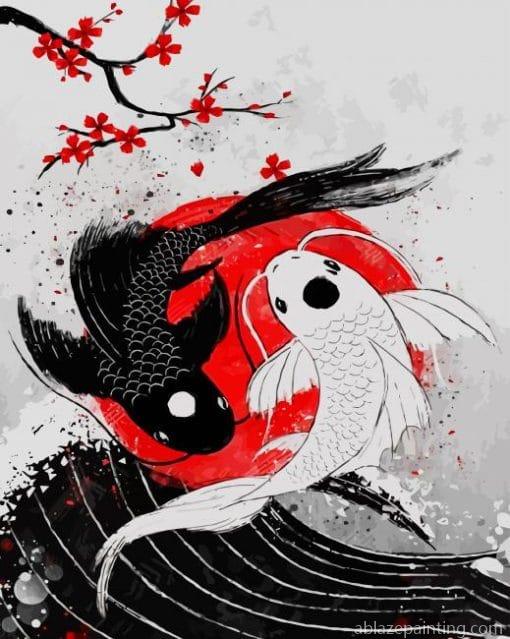 Yin Yang Koi Fishes Paint By Numbers.jpg