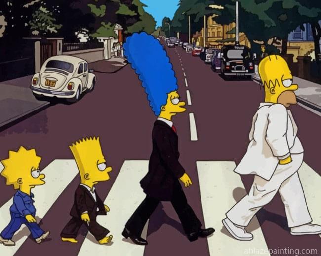 The Simpsons Beatles New Paint By Numbers.jpg