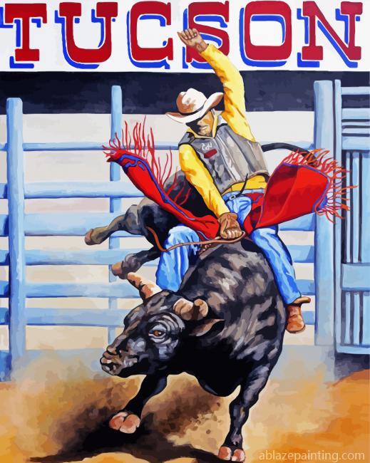 The Bull Rider Paint By Numbers.jpg