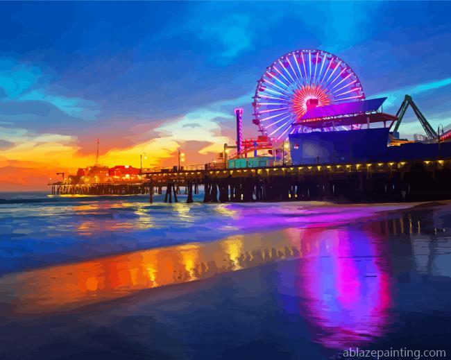 Santa Monica Pier Paint By Numbers.jpg