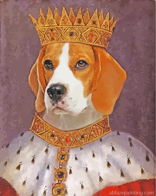 King Beagle Dog Paint By Numbers.jpg