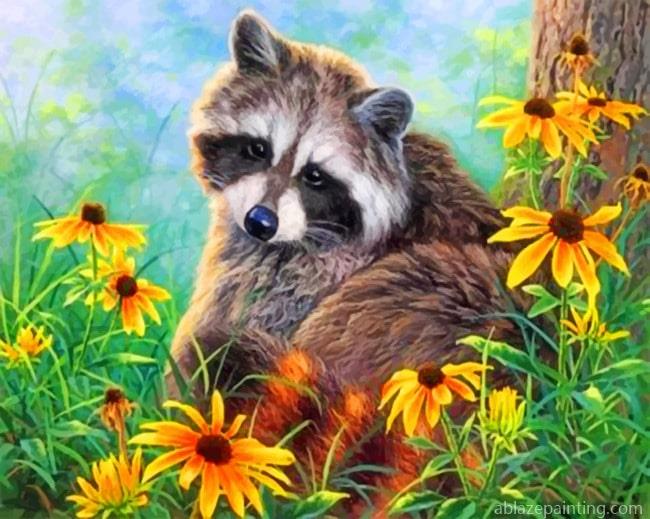 Raccoon Animals Paint By Numbers.jpg
