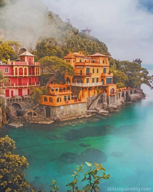 Portofino Harbour Italy New Paint By Numbers.jpg