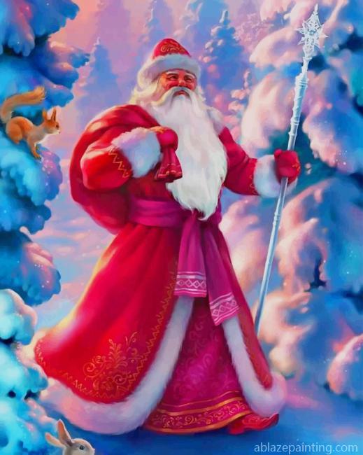 Santa Claus Christmas New Paint By Numbers.jpg