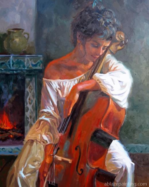 Playing Violin In Art New Paint By Numbers.jpg