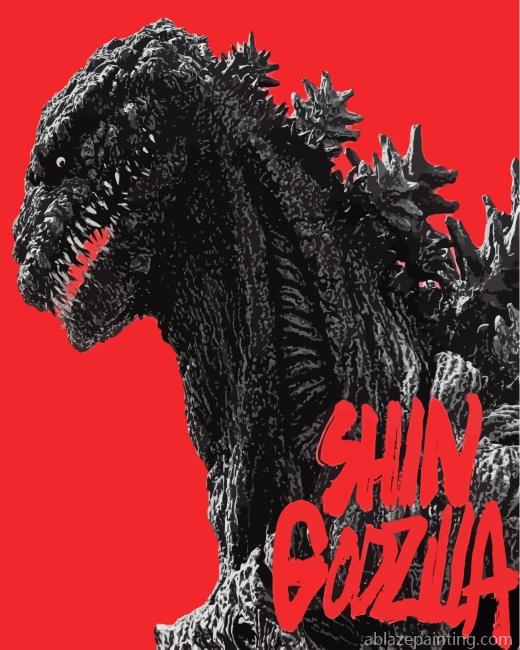 Shin Godzilla Film Poster Paint By Numbers.jpg