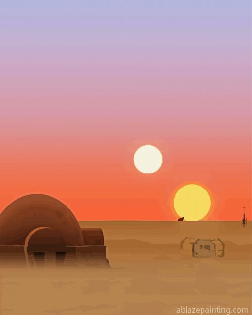 Tatooine Star Wars Paint By Numbers.jpg