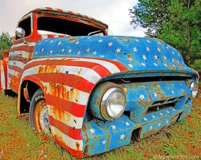Old Truck Vintage Paint By Numbers.jpg